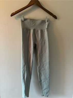 DFYNE Dynamic Leggings - Aqua/Grey